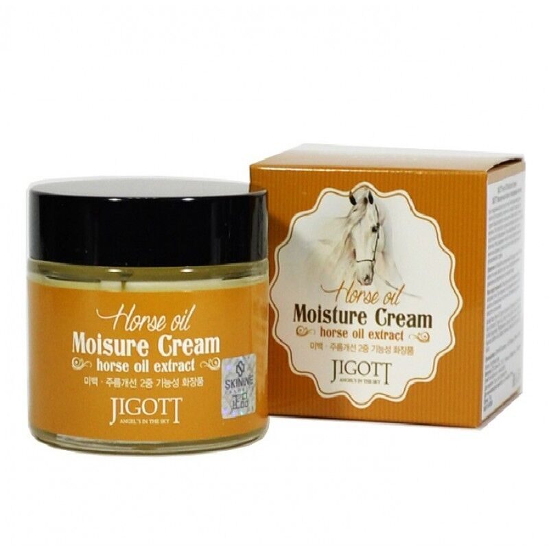 Увлажняющий крем с лошадиным маслом Jigott Horse Oil Moisture Cream