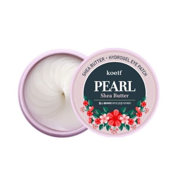 Гидрогелевые патчи для глаз с маслом ши и жемчугом Koelf Pearl & Shea Butter Eye Patch